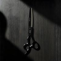 Ichiro Matte Black Hairdressing Scissor Set (SKU: ICH-MTB-S50)