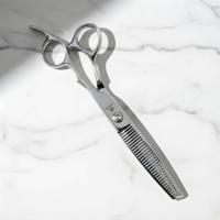 Juntetsu VG10 Offset Thinning Scissors (SKU: JUN-OFF-T60 JUN-OFF-M-4545 SKU: JUN-OFF-S45)