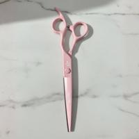 Ichiro Pastel Pink Hair Cutting  Scissors From Tokyo Japan (SKU: ICH-PNK-M5050) (SKU: ICH-PNK-M5050 ICH-PNK-C50)
