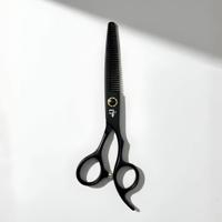 Ichiro Matte Black Thinning Scissors (SKU: ICH-MTB-T60)