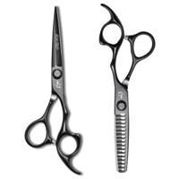 Ichiro Tsuki Black cutting and texturising scissor set