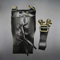 Juntetsu Cross-Laced Leather Holster - 5 Professional (SKU: JUN-CRSLC-5PC)