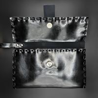 Juntetsu Heritage Leather Laced Wallet: Protects 4 Scissors (SKU: JUN-JUNTETSU-HER-WOV-4PC)