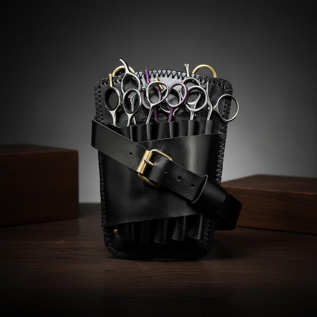 Juntetsu Shadow five-pocket leather holster