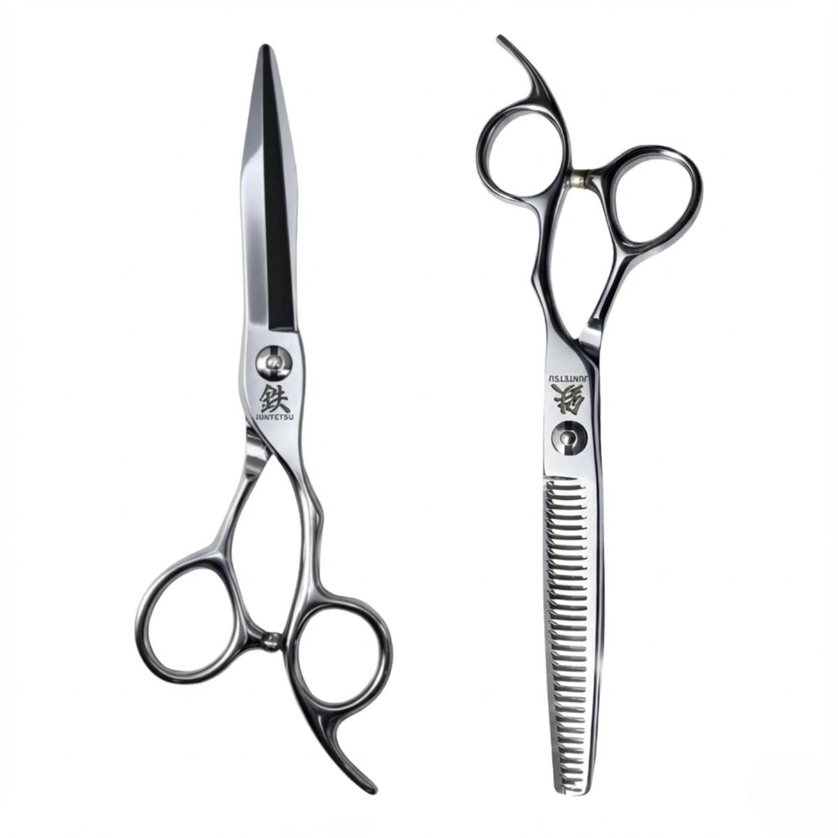 Juntetsu Sword Elite Cutting & Texturising Set - Japan Scissors (JUN-SWD-S60)