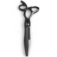 Juntetsu Sword Professional Hair Cutting Shears closeup of the blades (SKU: JUN-JSWORD-C60)