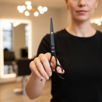 Mina Barber Dark Gem Cutting Scissors (SKU: MIN-DGM-65)