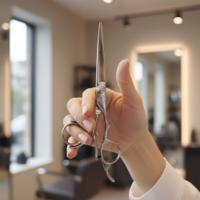Mina Sakura Double Swivel Hair Cutting Scissors (SKU: MIN-SAK-SC55)