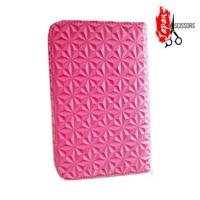 Pink leather scissor pouch product image