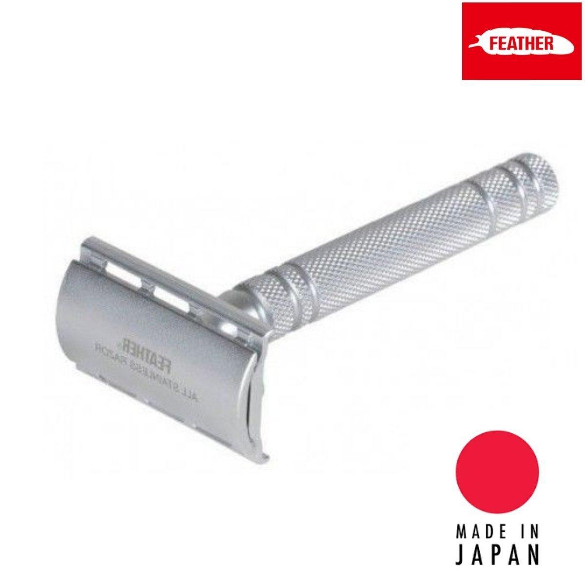 Feather AS-D2 Stainless Steel Safety Razor: FEATHER Safety Razor Japan