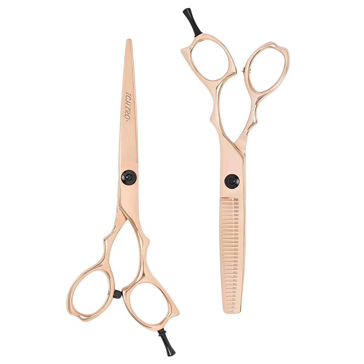 Ichiro Pink Moon cutting and thinning scissor set