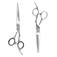Ichiro Premium Series: Sakura Hair Cutting & Thinning Scissor Set (SKU: ICH-SAK-S550)