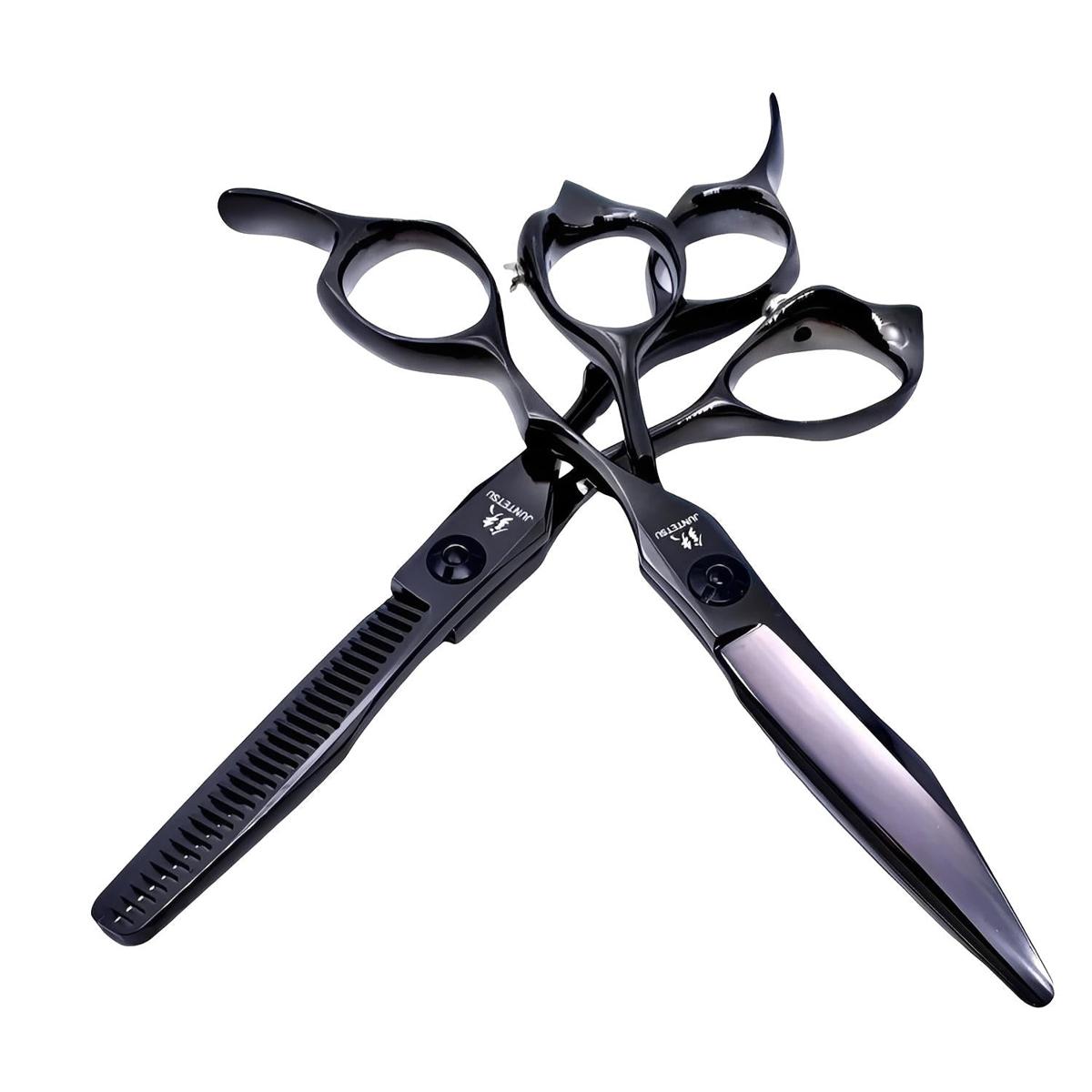 Juntetsu VG10 Night Hairdressing Scissor Set (SKU: JUN-NGT-S525)