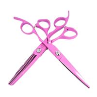 Juntetsu Pink Hairdressing Scissor Set (SKU: JUN-PNK-S60)