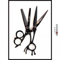 Kamisori Black Diamond III Hairdressing Scissor Set