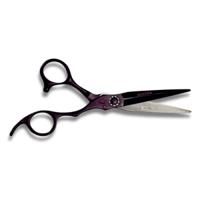 Kamisori Shadow Hair Cutting & Thinning MASTER Set — three shears in dark titanium finish