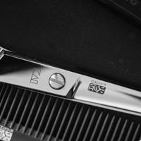 Kasho Blue Straight Hair Cutting Scissors (SKU: SCKCB45S)