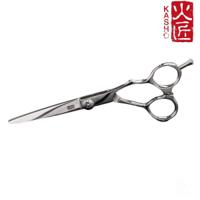 Kasho Green Semi-Offset Hair Cutting Scissors (SKU: SCKGR50OS)