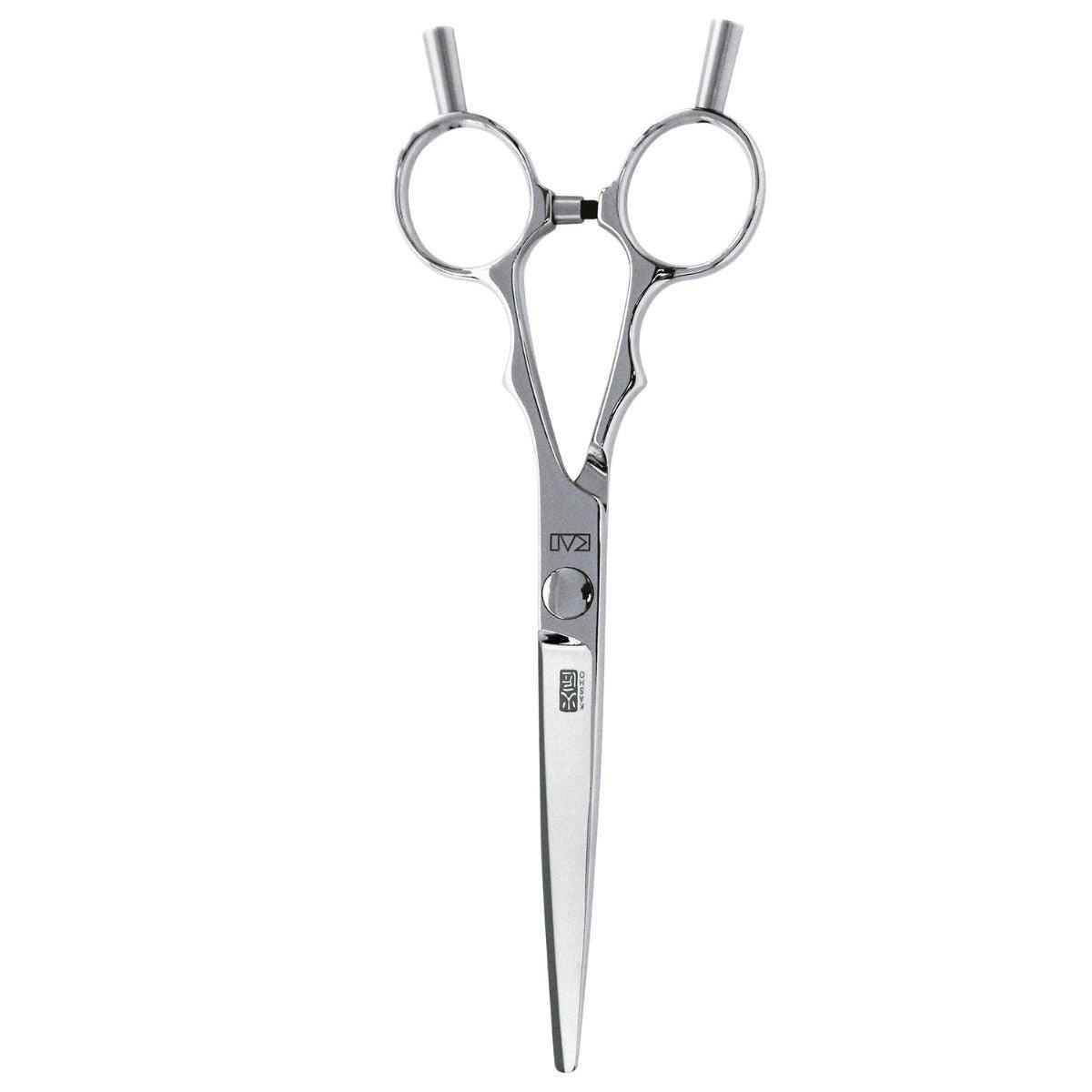 Kasho Silver Straight Hair Cutting Scissors (SKU: SCKSI55S)