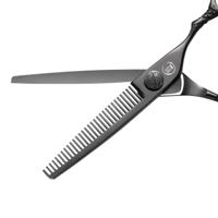 Mina Ash Black Thinning Scissors (SKU: MIN-ASH-T60)