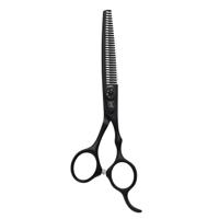 Mina Timeless Hairdressing Matte Black Thinning Scissors (SKU: MIN-TML-T60)