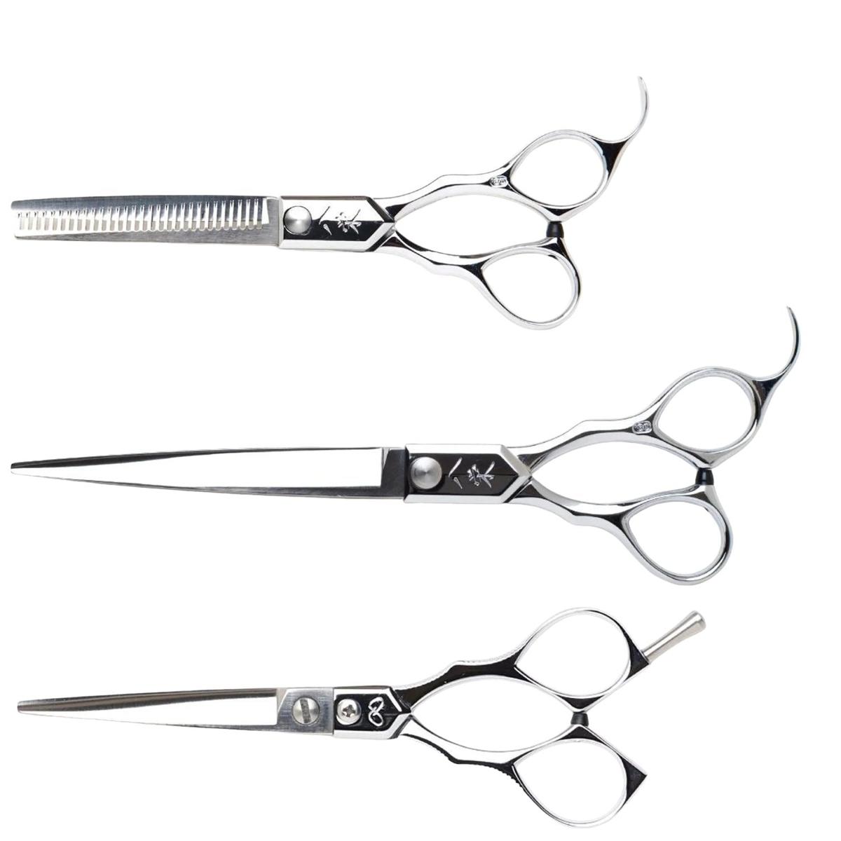 Yasaka Barber Scissors 3pc Master Set (SKU: YAS-CUT-MST7045T16)